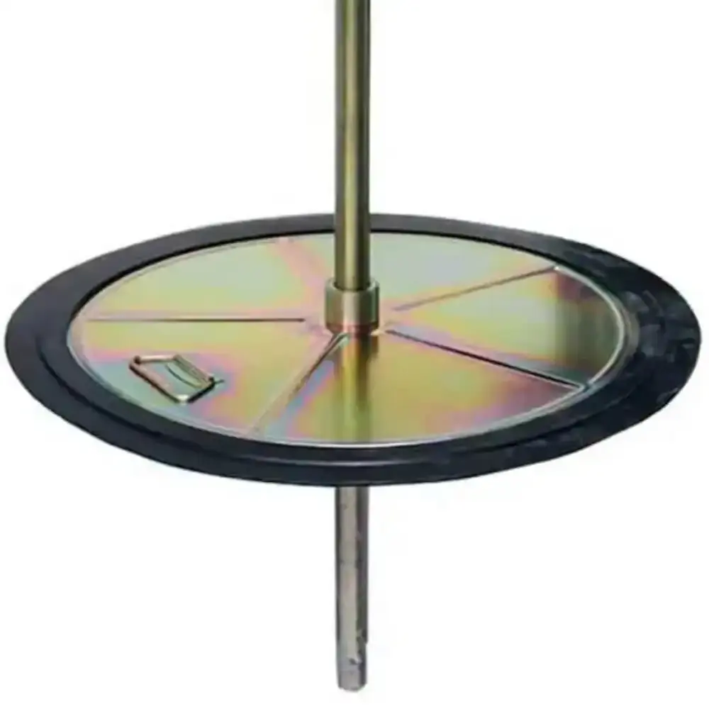 Bomba propulsora pneumática para graxa 200 KG com tampa 8970 Bremen — fotografia 5