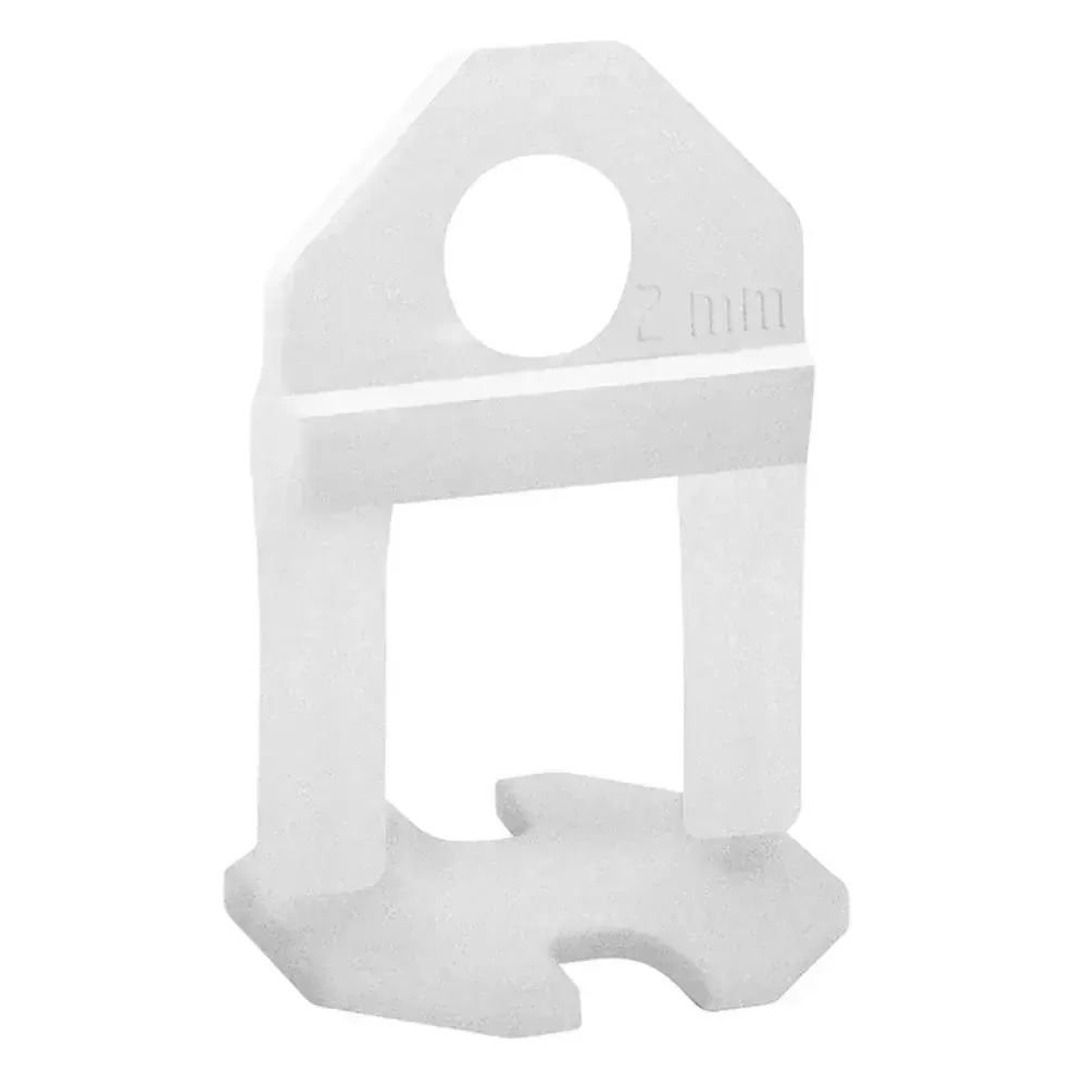 Espaçador nivelador de piso fit 100 peç 2MM nivela piso — fotografia 2