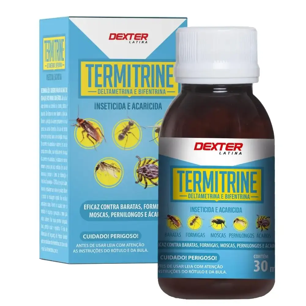 Inseticida e acaricida termitrine 30 ML Dexter — fotografia 4