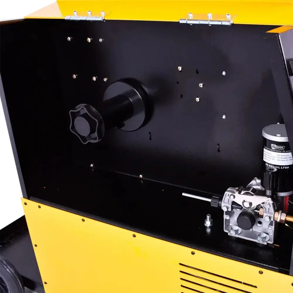 Máquina de solda mig flex 195A com tocha 6,2KVA 0,8MM 220V V8 brasil — fotografia 10