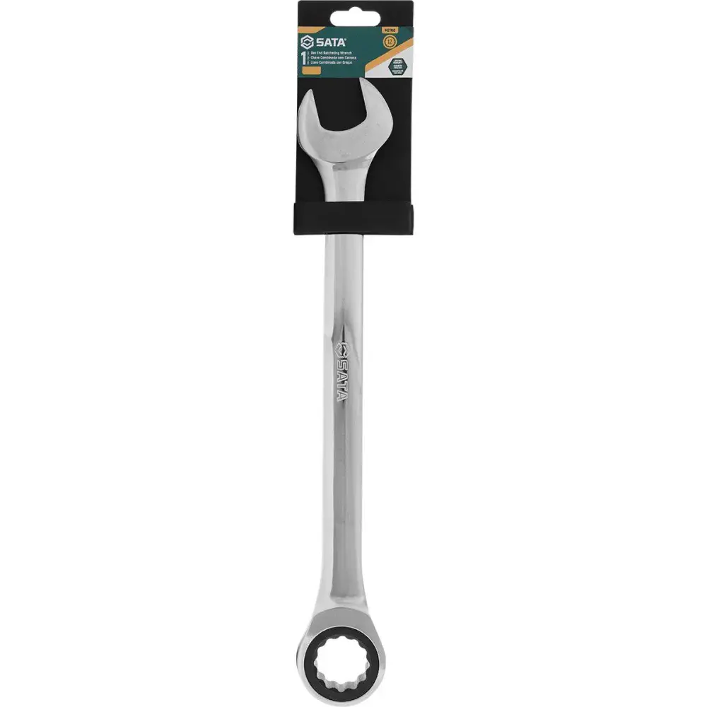 Chave combinada com catraca em cromo vanádio 27MM ST43217ST Sata — fotografia 5
