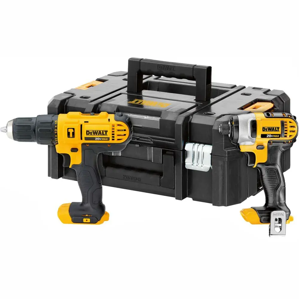 Kit parafusadeira e chave de impacto à bateria 20V biv Dewalt — fotografia 2