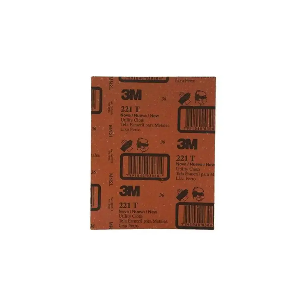 Lixa pano metal grana 100 3M — fotografia 5