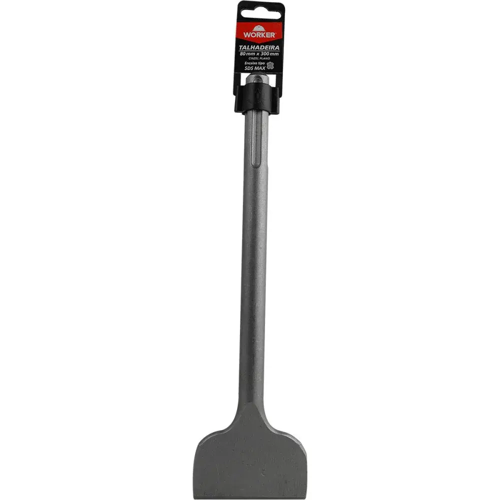 Talhadeira sds max em aço 80X300MM Worker — fotografia de referência