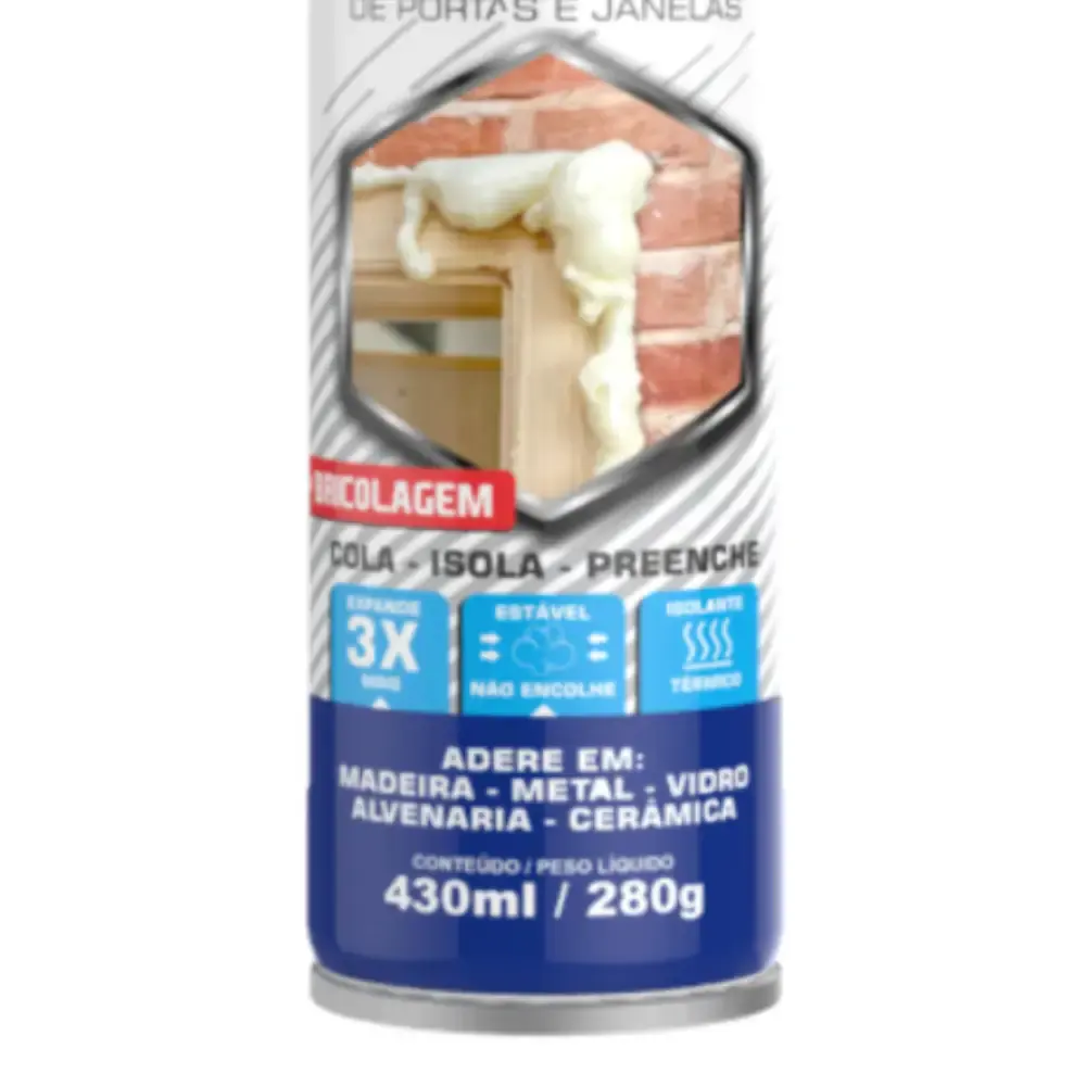 Espuma Expansiva Poliuretano MP90 430 ml 12 Unidades MUNDIAL PRIME — fotografia 5