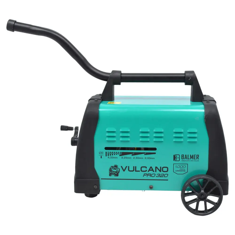 Transformador de solda 250A vulcano pro 320 Balmer - bivolt — fotografia 3