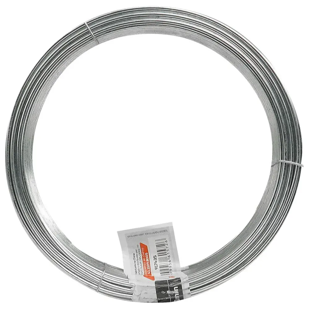 Arame liso bwg 14 2,11MM galvanizado Acerosid — fotografia 4