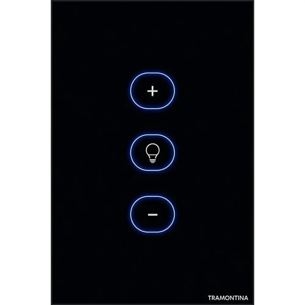 Dimmer touch smart wifi preto da Tramontina — fotografia 5