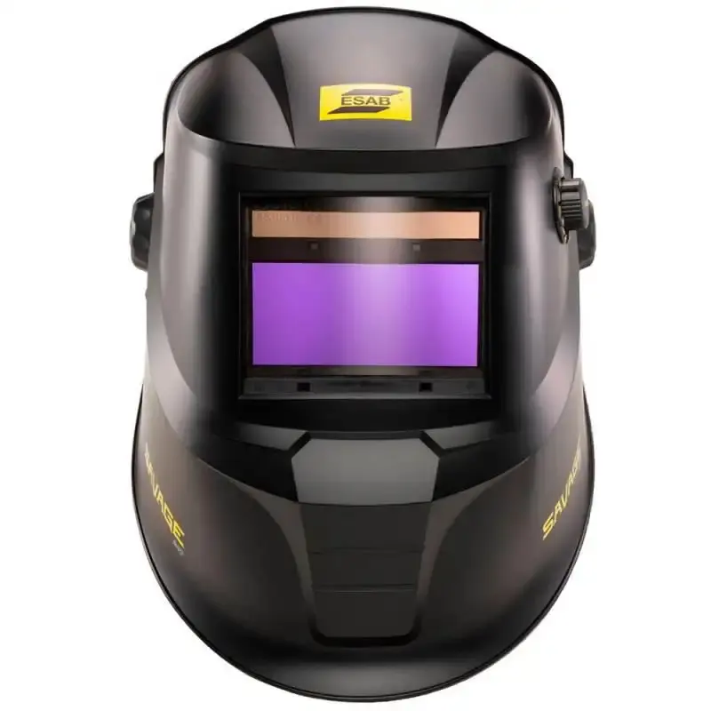 Máscara para solda automática regulagem 9 à 13 A40 savage preta 742088 Esab — fotografia 2