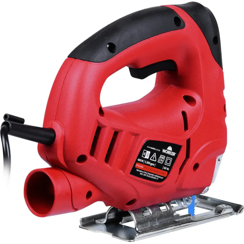 Serra tico-tico elétrica tipo u e t 400W 220V Worker — fotografia 3