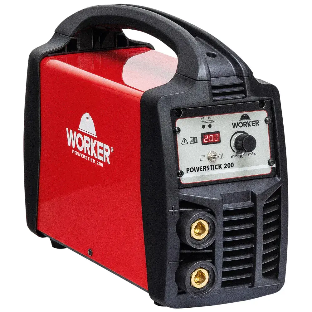 Máquina de solda inversora tig lift arc 200A 60HZ biv Worker — fotografia 3