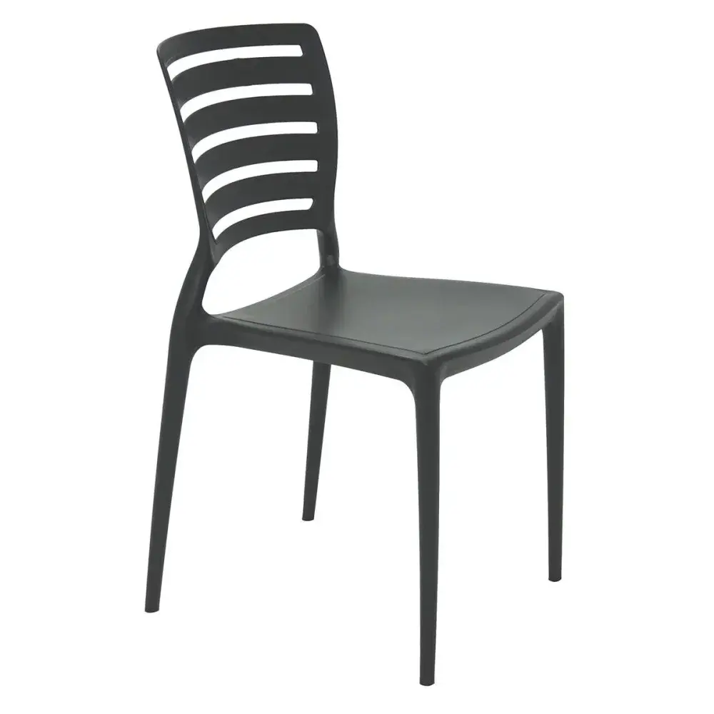 Cadeira sofia summa com encosto preto 82X43MM Tramontina