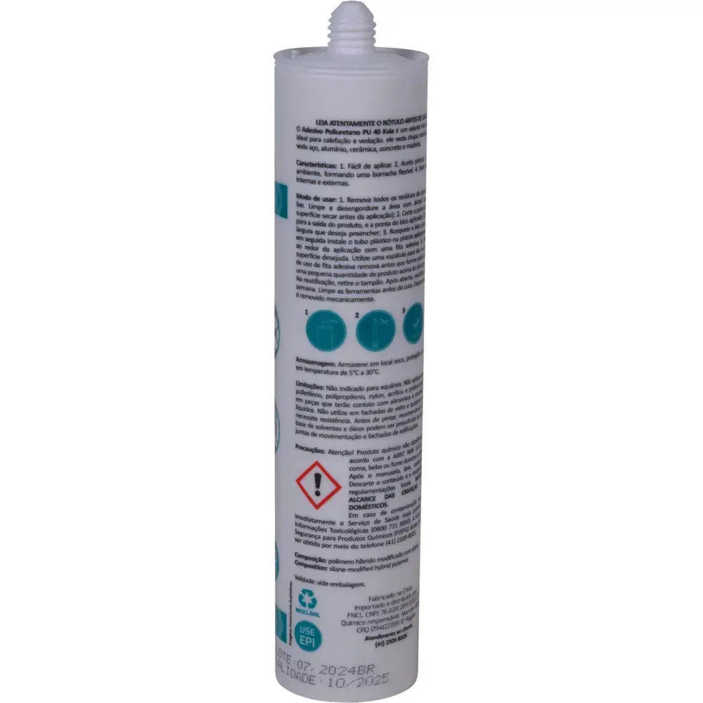 Adesivo poliuretano PU40 profissional 360G Kala — fotografia 7