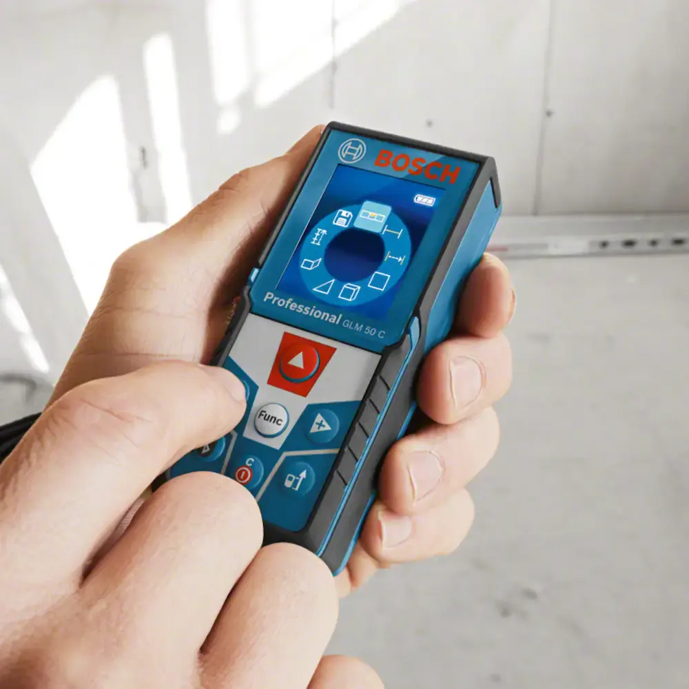Trena à laser GLM 50 c bluetooth bosch medidor de distância à laser 50 metros — fotografia 7
