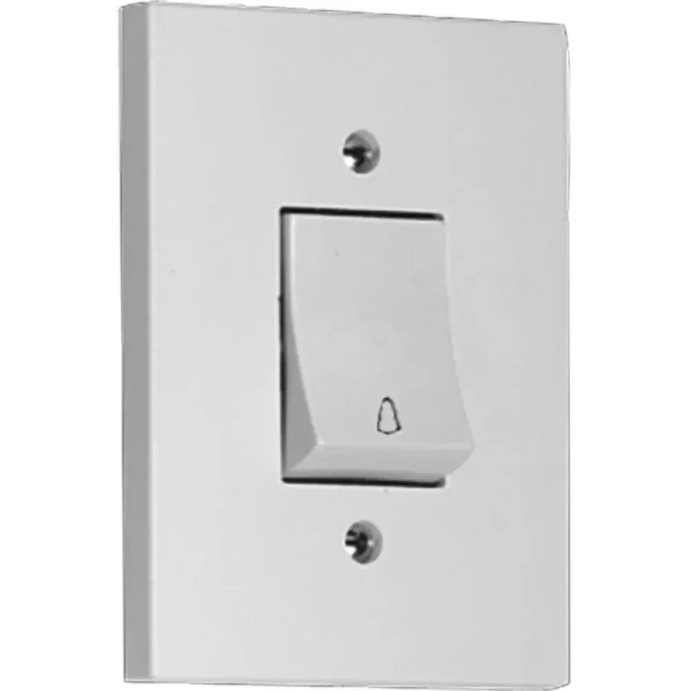 Pulsador campainha 2A IP44 cinza aquatic Pial