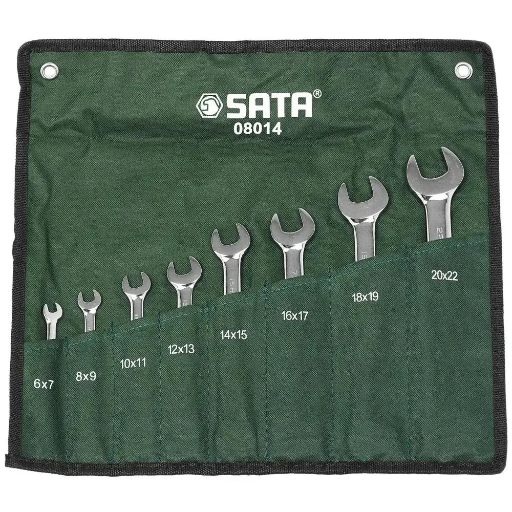 Jogo de chave fixa 6 a 22MM Sata ST08014SJ - 8 peç — fotografia 6