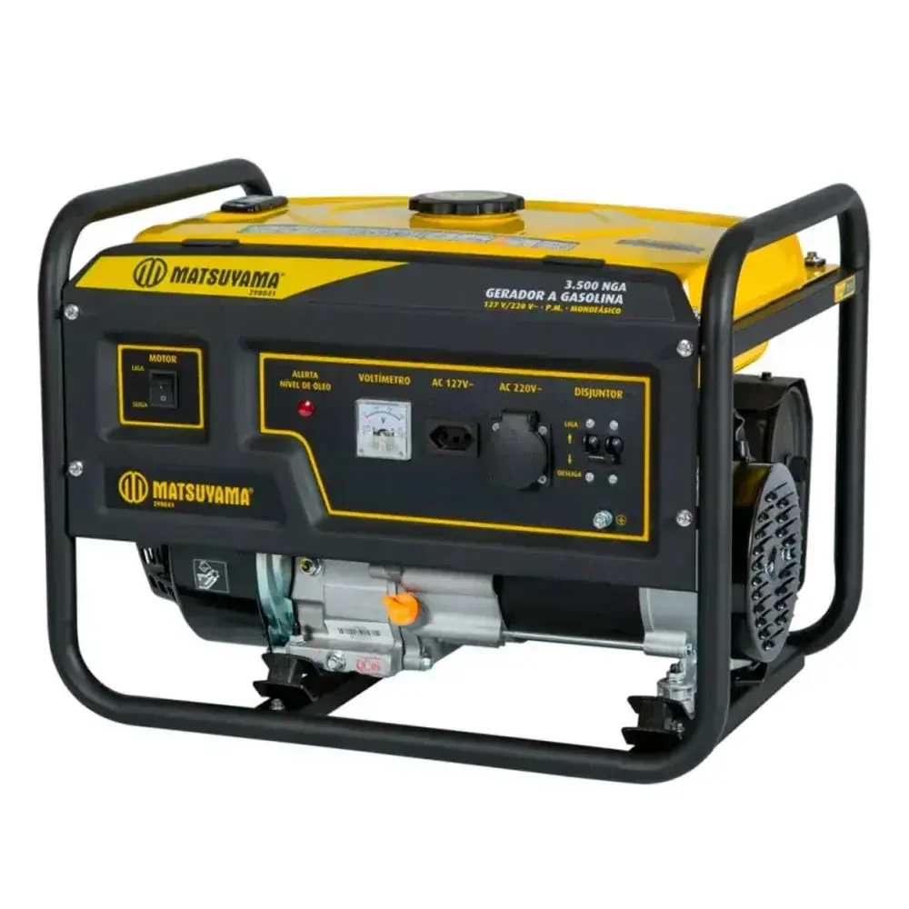 Gerador a gasolina 3500-NGA 127/220V monofásico Matsuyama — fotografia 7