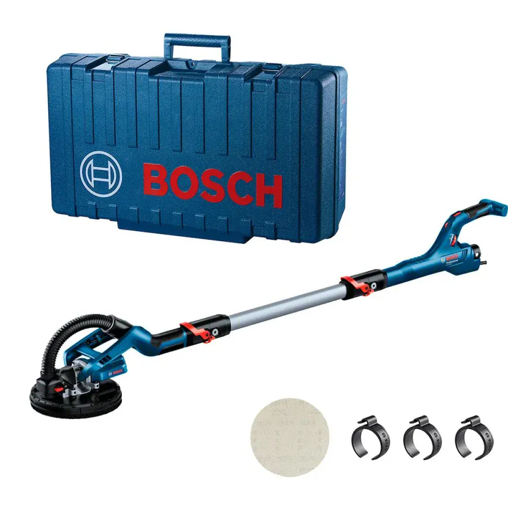 Lixadeira de parede gtr 550 22V + maleta Bosch