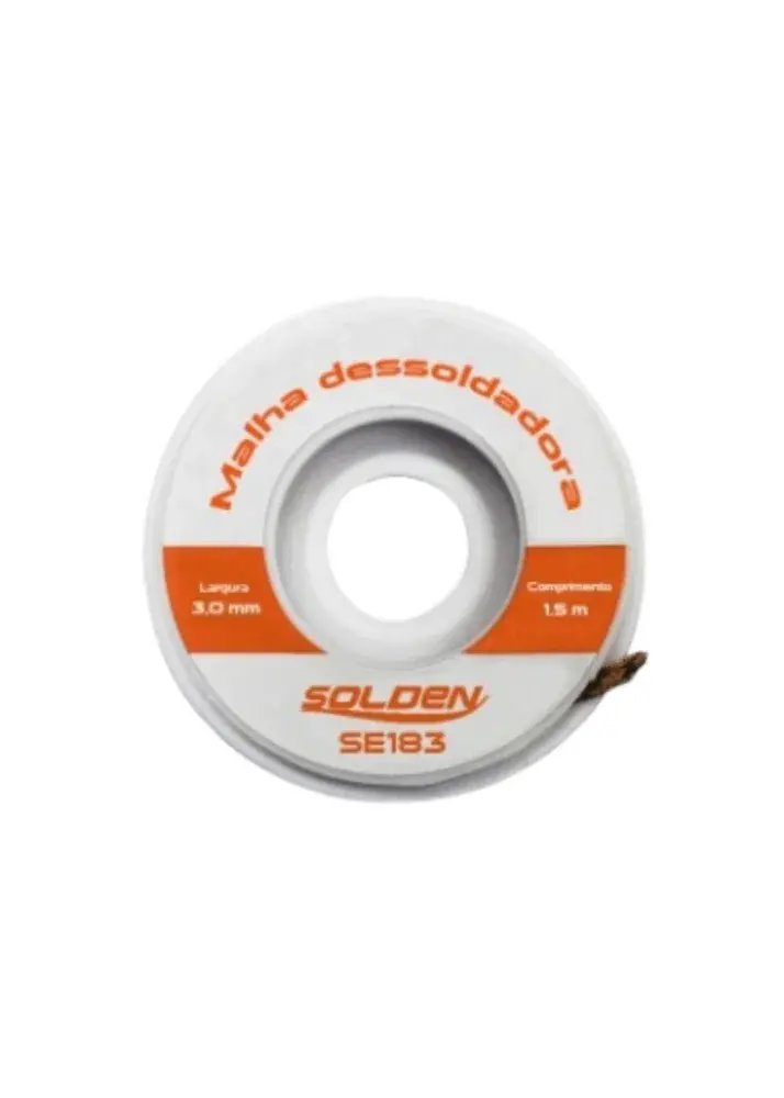 Malha para desoldar SE183 3MMX1,5M Solden