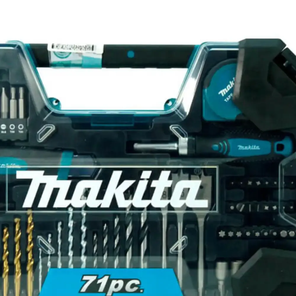 Kit de acessórios maccess com 71 peças E-22589 Makita — fotografia 5