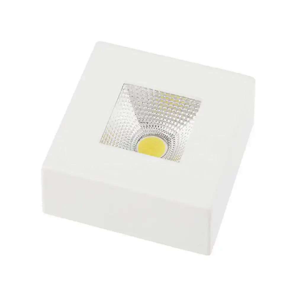 Luminária led 6500K quadrado 5W painel sobrepor slim Avant