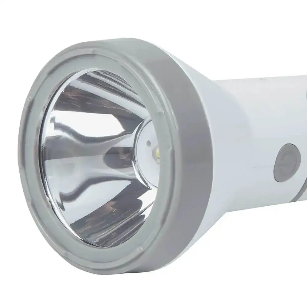 Lanterna recarregável USB 140LM led com função luminária bivolt Mor — fotografia 6