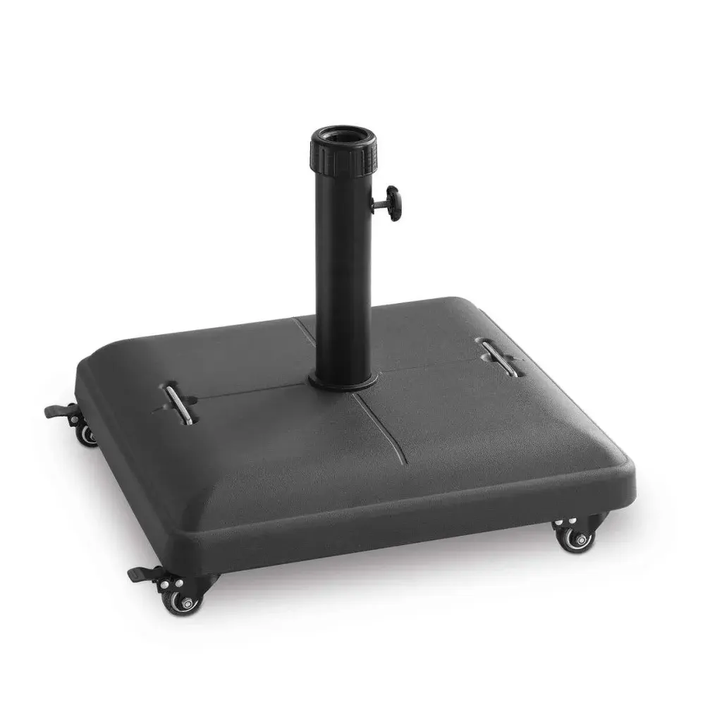 Base de concreto modelo quadrada preto com 50CM Kala — fotografia de referência