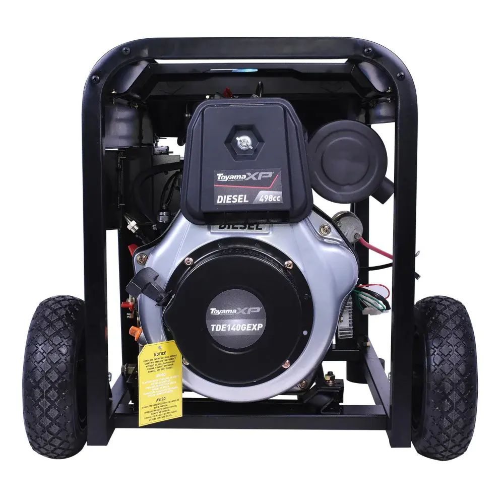 Gerador de energia a diesel TDG5800EBXP 498CC 3600RPM 13.5 hp biv Toyama — fotografia 5