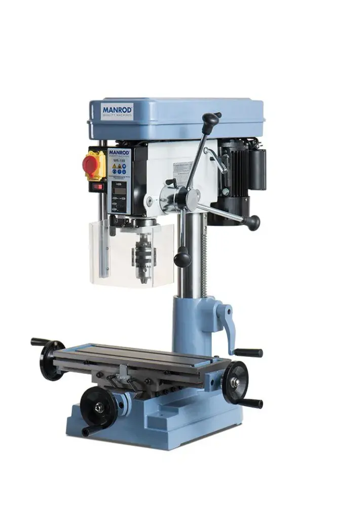 Furadeira & fresadora de bancada hobby MR-199 220V monofásica Manrod