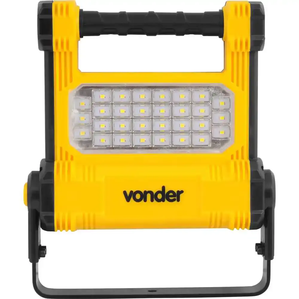 Refletor recarregável LED SMD 10W RRV-010 Vonder — fotografia 6