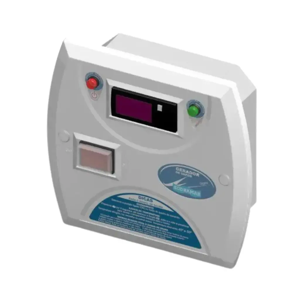 Comando Digital para Sauna 4 kw / 6 kw / 9 kw Steam Inox SODRAMAR 220 V — fotografia 3