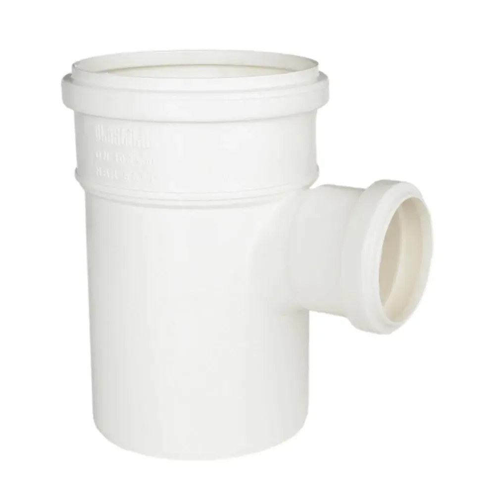 Te redução esgoto Plastilit dn 100MMX75MM — fotografia de referência