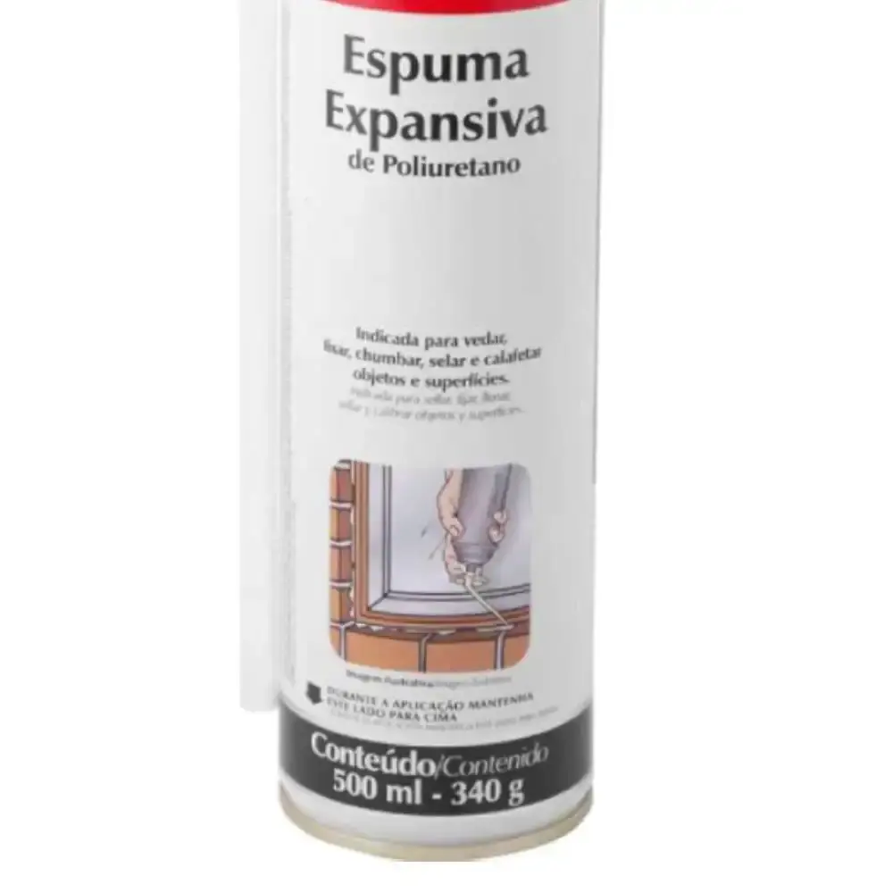 Espuma expansiva 500 ml/340g NOVE54 1690340500 — fotografia 5