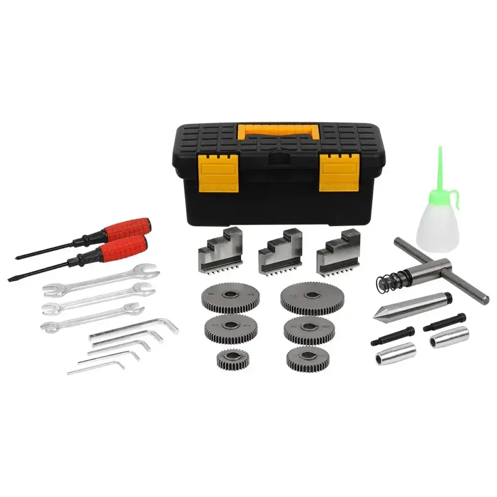 Torno mecânico 400MM 1100W brushless 220V Bumafer — fotografia 11