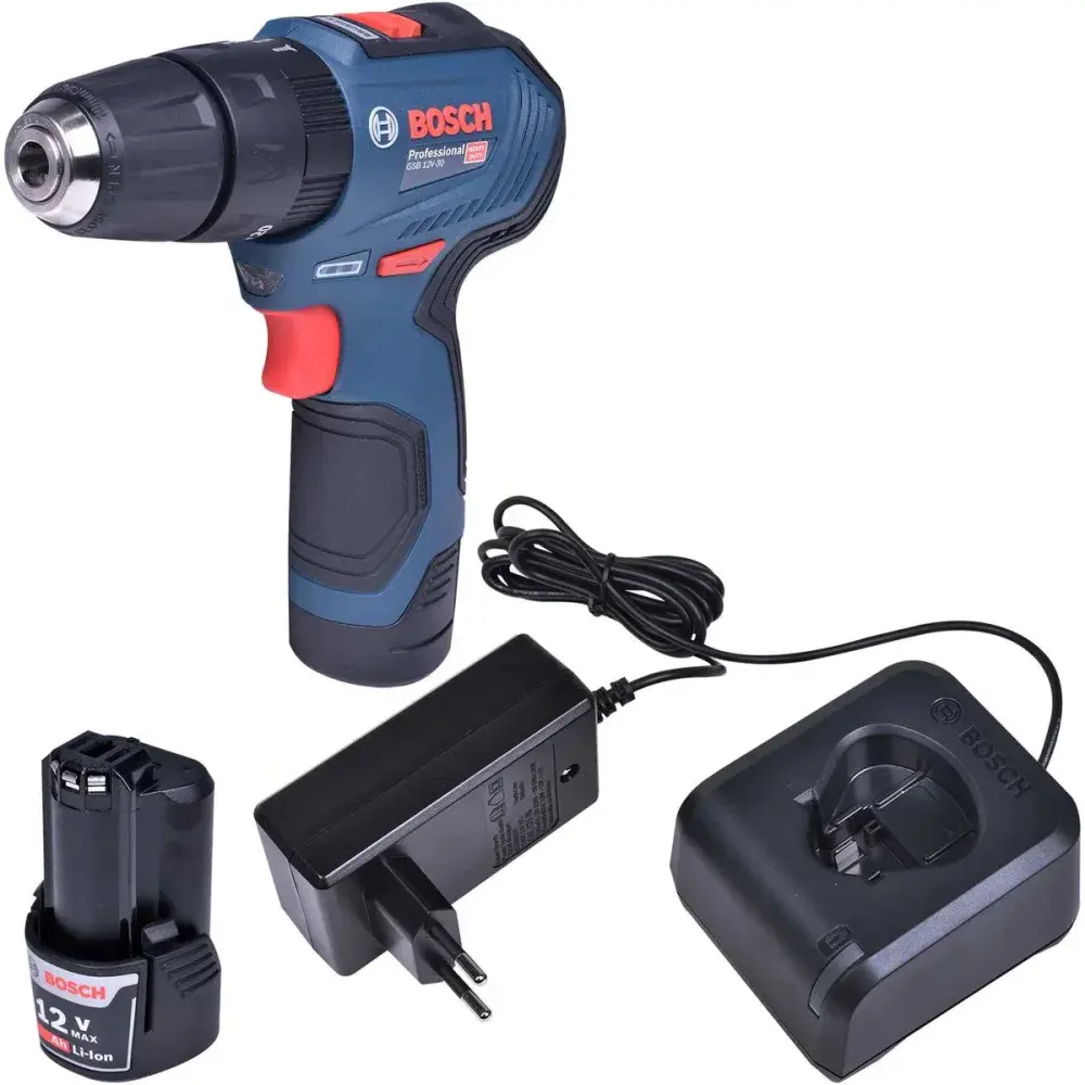 Furadeira parafusadeira de impacto GSB12V30 12V bivolt Bosch — fotografia 11