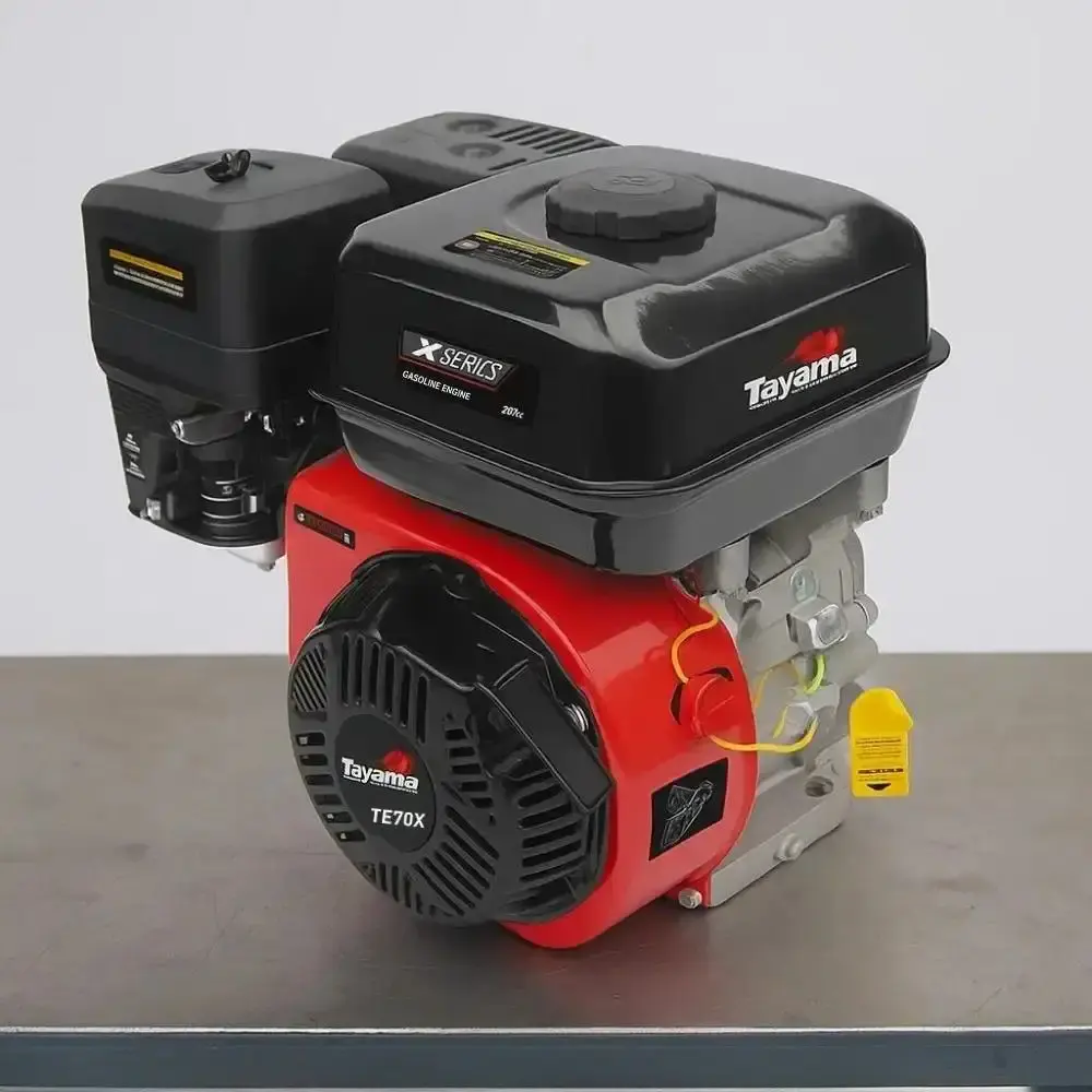 Motor gasolina 7HP 4 tempos com partida manual TE70X-G2 Toyama — fotografia 4