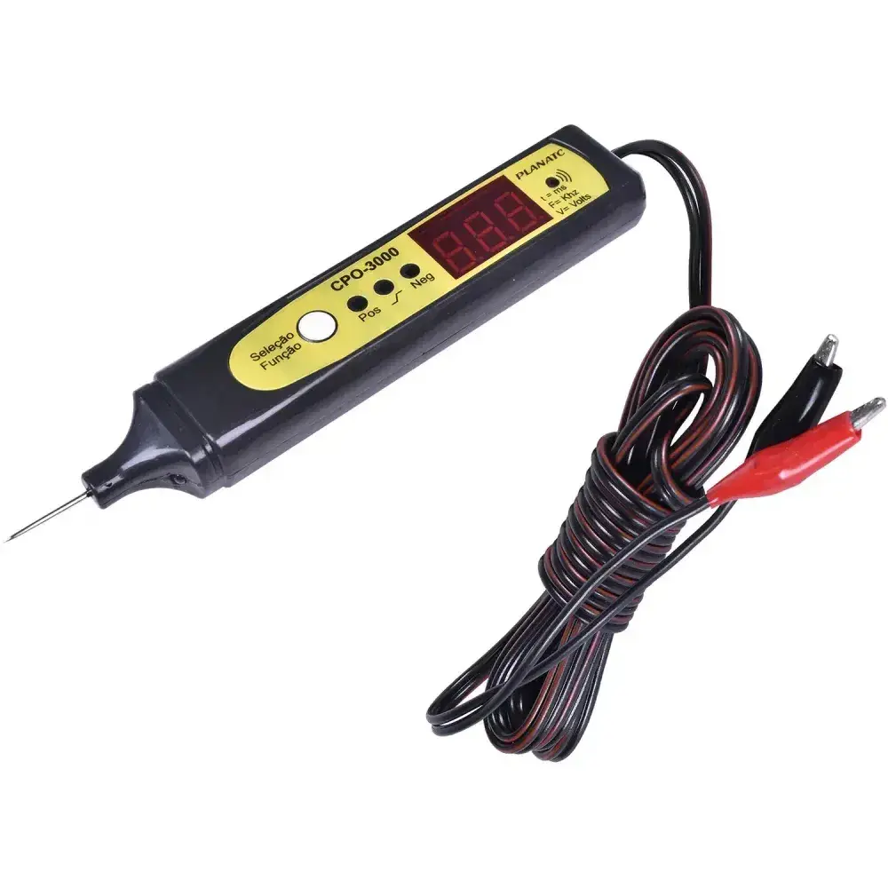 Caneta de polaridade com 2 leds modelo digital Planatc — fotografia 9
