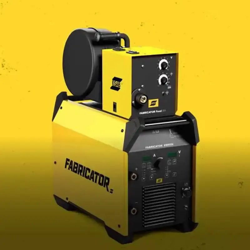 Solda Inversora Multiprocesso FABRICATOR Trifásica EM 500i 743077 c/ Feed 364 e Cabos ESAB — fotografia 5