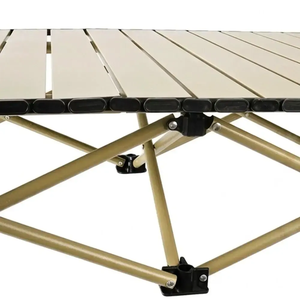 Mesa camping dobrável de acampamento portátil em aço 120X55X50CM Zelt — fotografia 7