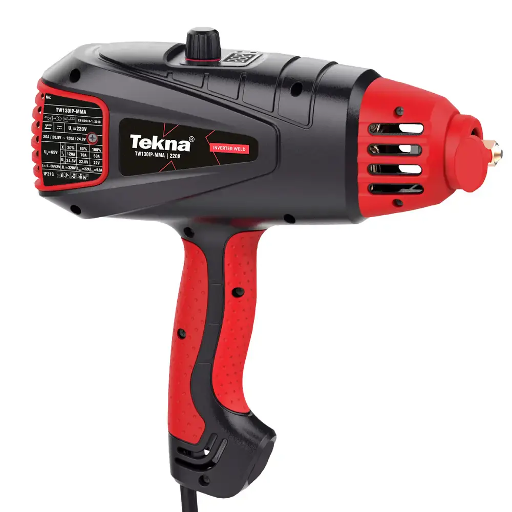 Pistola de solda inversora 220V TW130IP-MMA 120A Tekna 220 V — fotografia 5