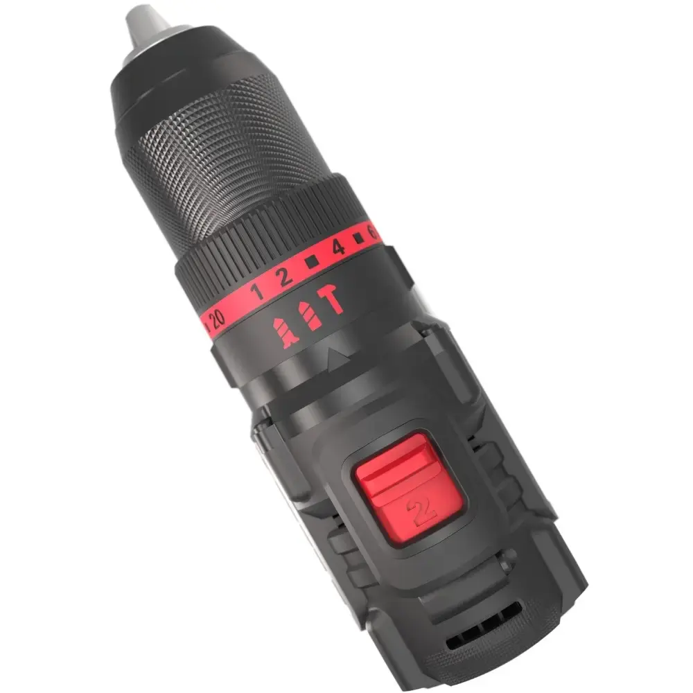 Parafusadeira furadeira de impacto 1/2POL 20V 2 baterias e carregador Kress — fotografia 6