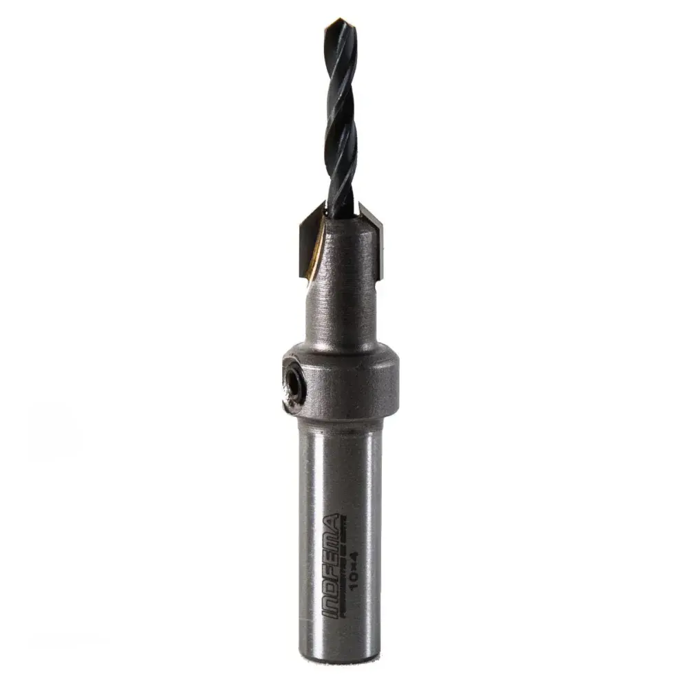 Escareador hw cônico 45° 2 cortes 4,0 x 10MM Indfema 6960.04 — fotografia 3