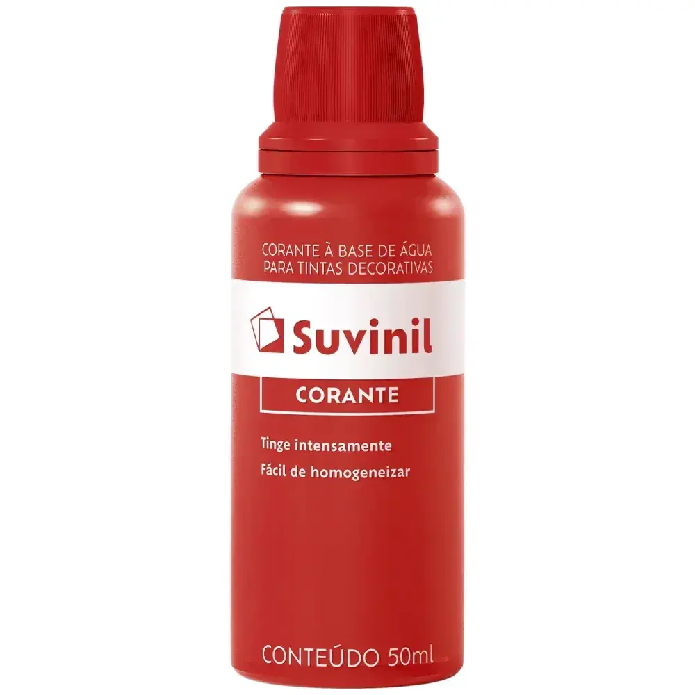 Corante líquido 50ML vermelho Suvinil — fotografia 2