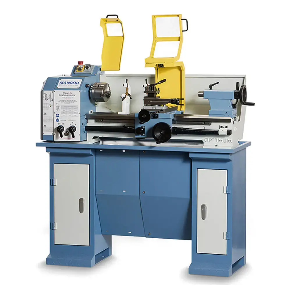 Torno mecânico de bancada profissional MR-334 700 MM 220V Manrod — fotografia 5