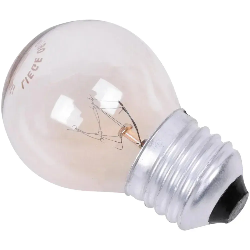 Lâmpada bolinha 15W E27 clara incandescente Liege 127V — fotografia 6