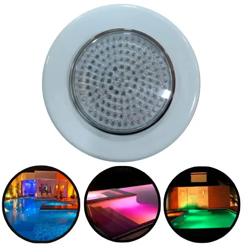 Refletor LED 141 para piscinas lâmpada RGB corpo ABS 901410 Fluidra