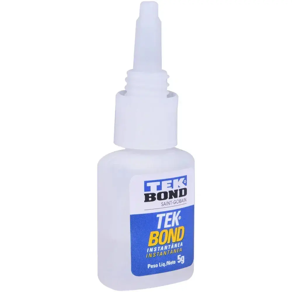 Adesivo instantâneo blister 5GR supercola Tekbond — fotografia 6