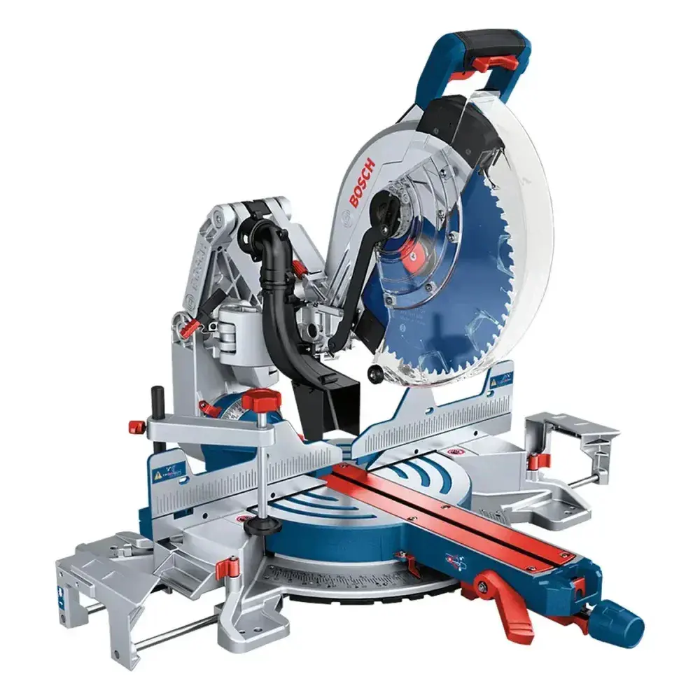 Serra esquadria gcm 18V-305 gdc bitturbo 12” Bosch — fotografia 6