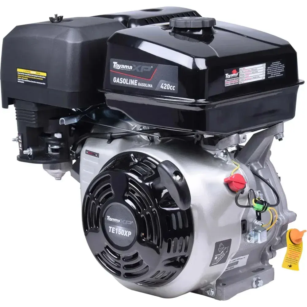 Motor a gasolina 15HP 420CC refrigerado a ar TE150 Toyama — fotografia 5