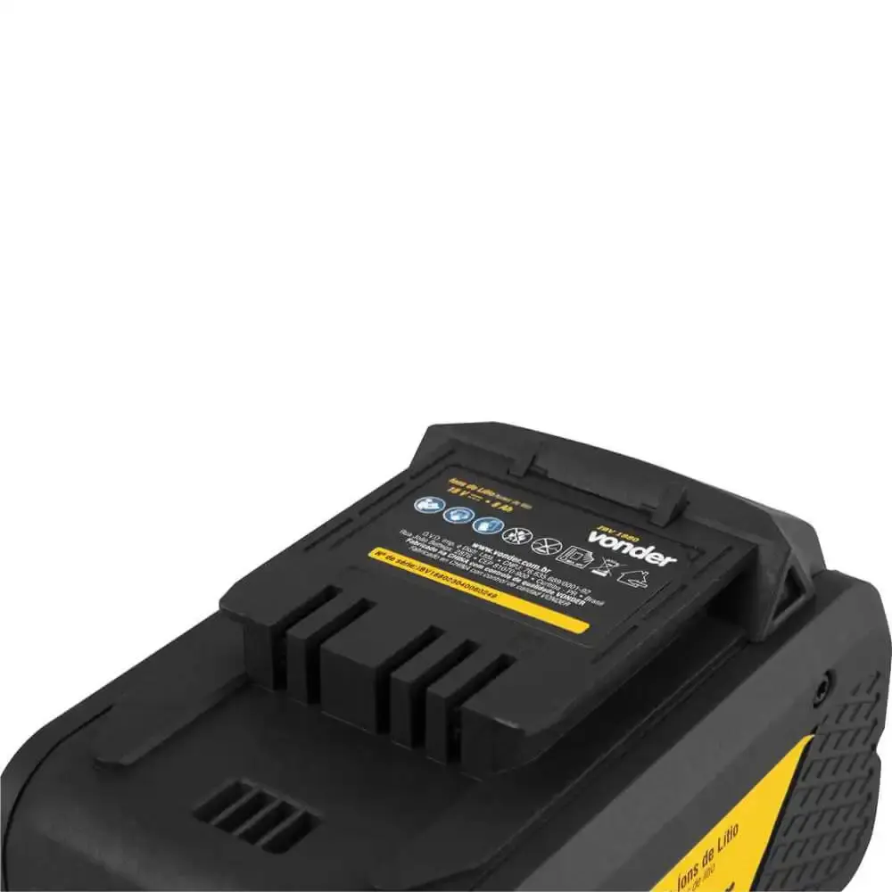 Bateria 18V lítio 8AH IBV1880 60.04.188.000 Vonder — fotografia 5